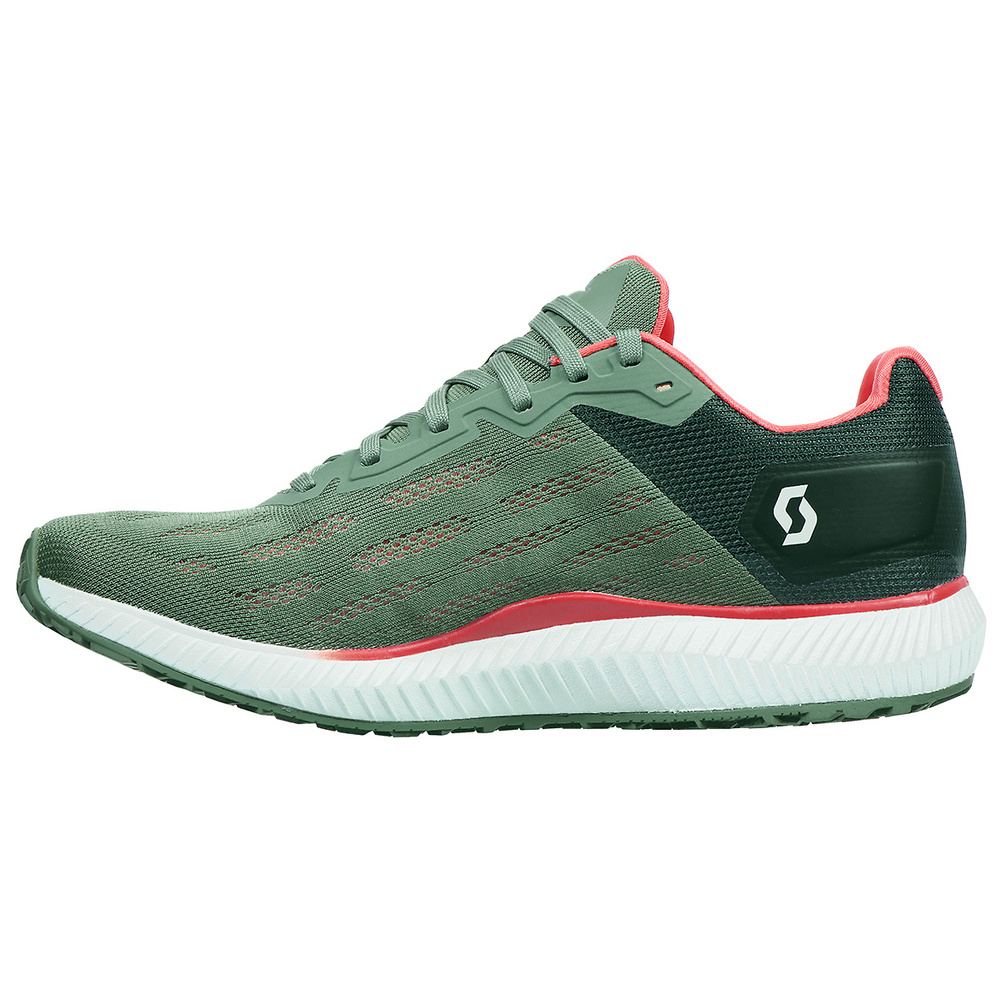 ZAPATILLAS SCOTT WS CRUISE, VERDE-CORAL MUJER. 