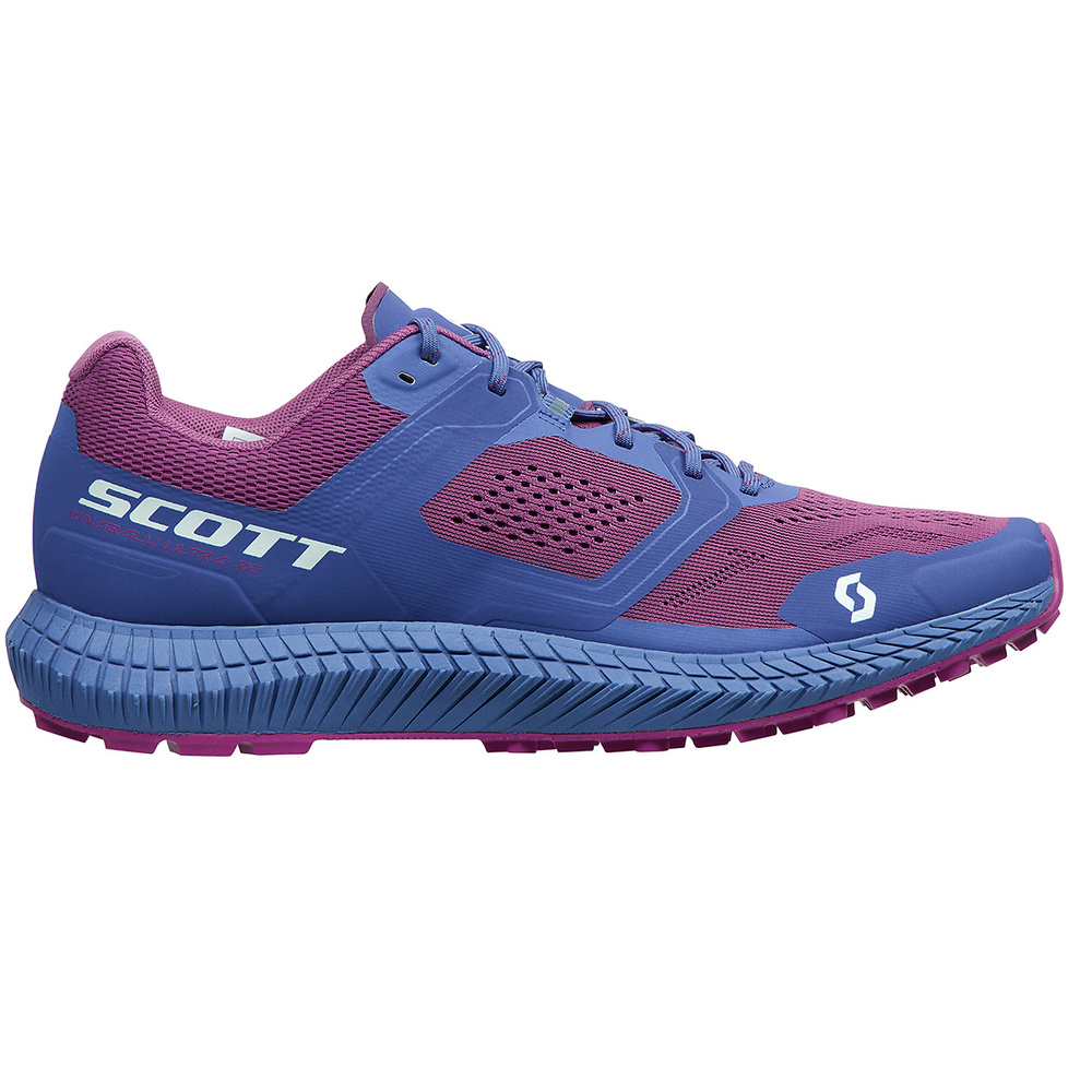 ZAPATILLAS SCOTT WS KINABALU ULTRA RC, AZUL HIELO-AMARILLA MUJER. 