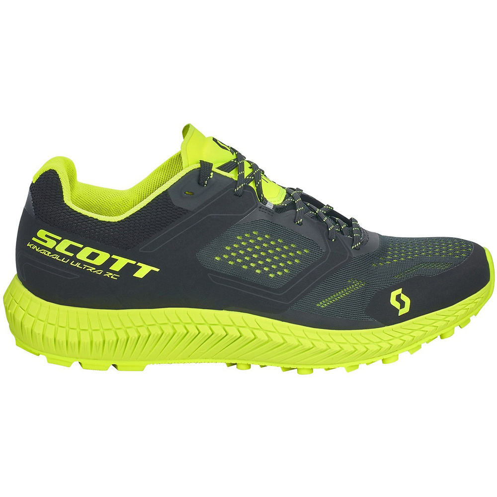 ZAPATILLAS SCOTT WS KINABALU ULTRA RC, NEGRA-AMARILLA MUJER. 