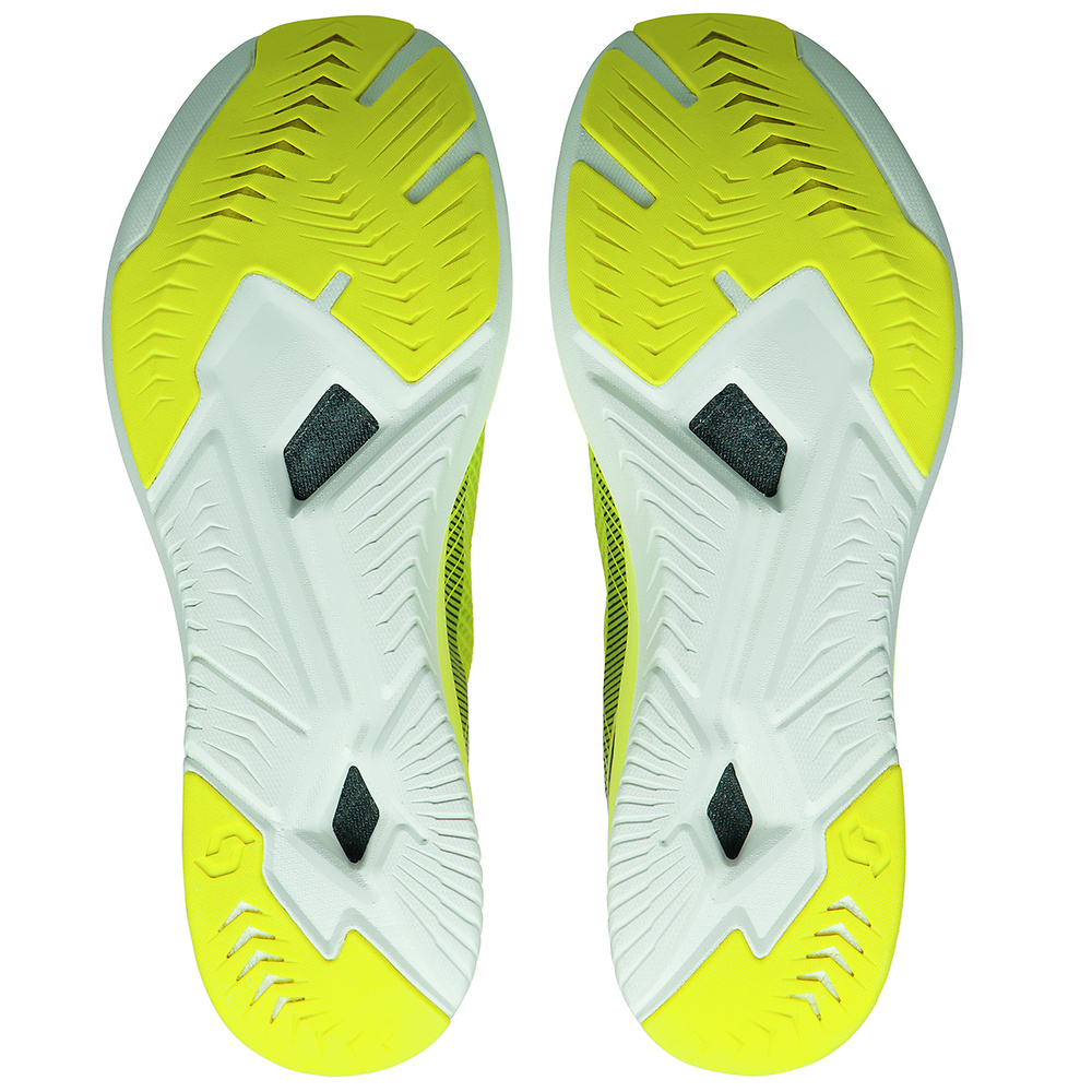 ZAPATILLAS SCOTT WS SPEED CARBON RC, AMARILLA-BLANCA MUJER. 