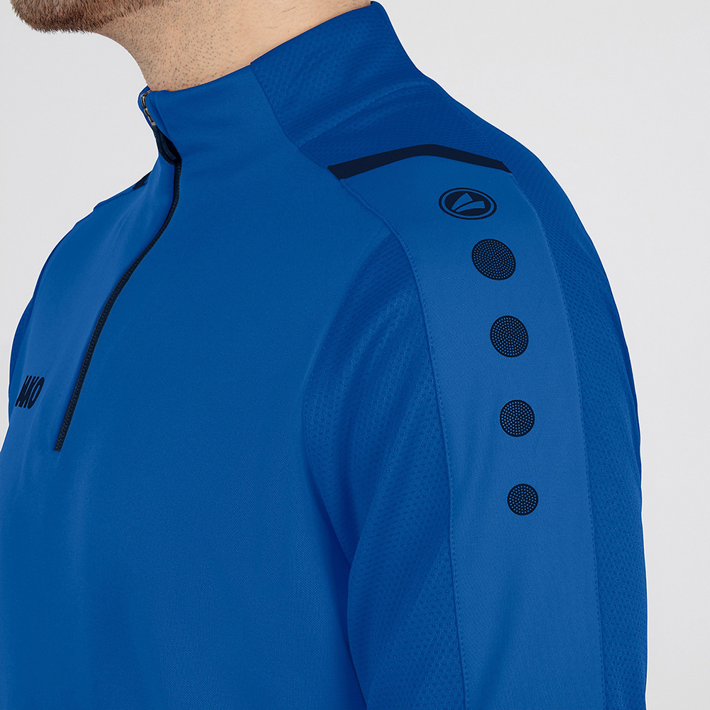 ZIP TOP JAKO CHALLENGE, ROYAL-SEABLUE MEN. 