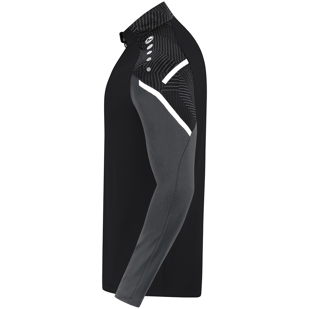 ZIP TOP JAKO PERFORMANCE, BLACK-ANTHRA LIGHT MEN. 