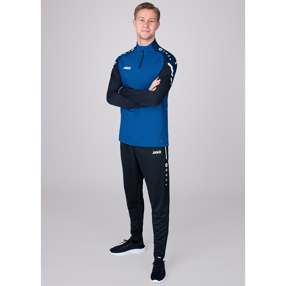 ZIP TOP JAKO PERFORMANCE, ROYAL-SEABLUE MEN. 