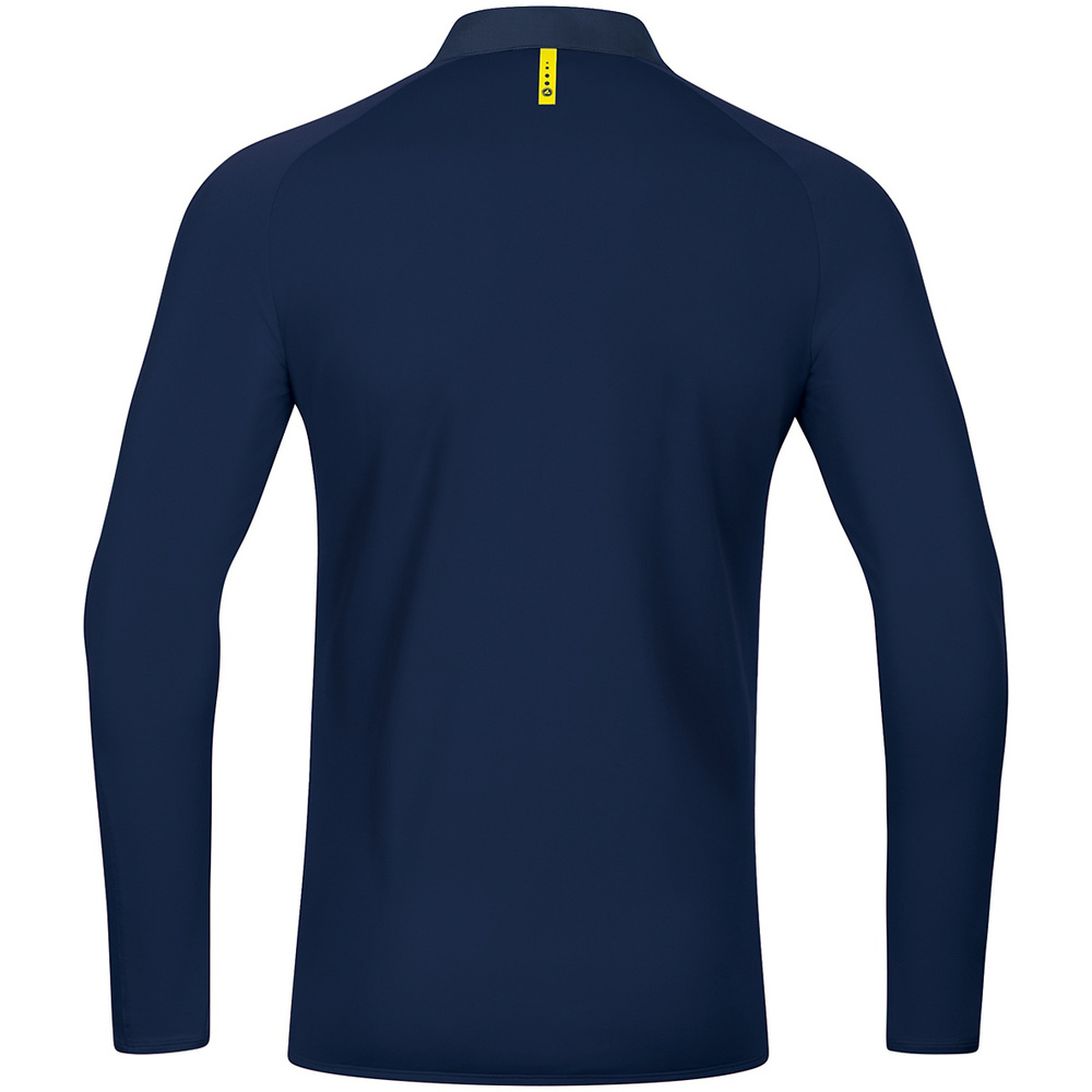 ZIPTOP JAKO CHAMP 2.0, SEABLUE-DARK BLUE-NEON YELLOW MEN. 
