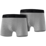 2-PACK OF ERIMA BOXER SHORTS, GREY MARL.