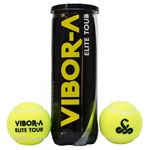 3 PACK OF VIBOR-A ELITE TOUR PADEL BALLS.