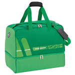 BOLSA CON ZAPATILLERO SALLERX.72, VERDE-ESMERALDA-BLANCO.