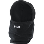 CALENTADOR DE CUELLO CON GORRO JAKO, NEGRO.