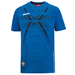 CAMISETA DE MANGA CORTA TRAININGS-TEE SALLERX.72, ROYAL-NEGRO-BLANCO UNISEX.