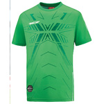 CAMISETA DE MANGA CORTA TRAININGS-TEE SALLERX.72, VERDE-ESMERALDA-BLANCO UNISEX.