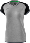 CAMISETA DE TIRANTES ERIMA ZENARI 3.0, GRIS-NEGRA-GRIS PIZARRA MUJER.