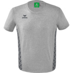 CAMISETA ERIMA ESSENTIAL TEAM, GRIS-GRIS PIZARRA HOMBRE.