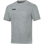 CAMISETA JAKO BASE, GRIS MELANGE HOMBRE.