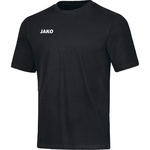 CAMISETA JAKO BASE, NEGRA HOMBRE.