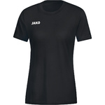 CAMISETA JAKO BASE, NEGRA MUJER.