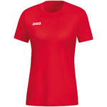 CAMISETA JAKO BASE, ROJA MUJER.