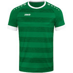 CAMISETA JAKO CELTIC MELANGE MANGA CORTA, VERDE NIÑO.