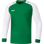 JAKO CHAMP 2.0 MANGA LARGA, VERDE-BLANCA HOMBRE.