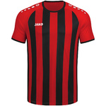 CAMISETA JAKO INTER MANGA CORTA, ROJA-NEGRA NIÑO.