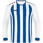 CAMISETA JAKO INTER MANGA LARGA, BLANCA-ROYAL NIÑO.