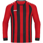 CAMISETA JAKO INTER MANGA LARGA, ROJA-NEGRA HOMBRE.