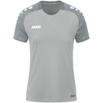 CAMISETA JAKO PERFORMANCE, GRIS-GRIS PIEDRA MUJER.