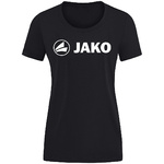 CAMISETA JAKO PROMO, NEGRA MUJER.