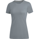 CAMISETA JAKO RUN 2.0 MANGA CORTA, GRIS PIEDRA MUJER.