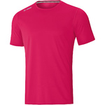 CAMISETA JAKO RUN 2.0 MANGA CORTA, ROSA HOMBRE.