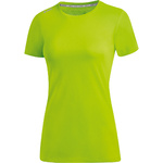 CAMISETA JAKO RUN 2.0 MANGA CORTA, VERDE NEÓN MUJER.