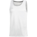 CAMISETA JAKO RUN 2.0 SIN MANGAS, BLANCA HOMBRE.