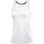 CAMISETA JAKO RUN 2.0 SIN MANGAS, BLANCA MUJER.