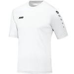 CAMISETA JAKO TEAM MANGA CORTA, BLANCA HOMBRE. 