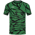 CAMISETA MANGA CORTA JAKO ANIMAL, VERDE-NEGRA UNISEX.