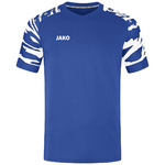 CAMISETA MANGA CORTA JAKO WILD, ROYAL-BLANCA UNISEX.