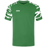 CAMISETA MANGA CORTA JAKO WILD, VERDE-BLANCA UNISEX.