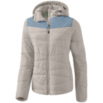 CHAQUETA ACOLCHADA ERIMA QUILTED JACKET, GRIS-DENIM MUJER.