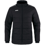 CHAQUETA DE ENTRENADOR JAKO TEAM, NEGRA HOMBRE.