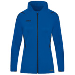 CHAQUETA DE ENTRENAMIENTO CON CAPUCHA JAKO CHALLENGE, ROYAL-MARINO MUJER.