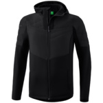 CHAQUETA ERIMA HYBRID, NEGRA HOMBRE.