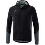 CHAQUETA ERIMA RACING RUNNING, NEGRA HOMBRE.