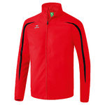 CHAQUETA RUNNING ERIMA ATHLETICS, ROJA-BLANCA HOMBRE.