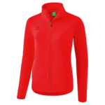 CHAQUETA-SUDADERA ERIMA, ROJA MUJER.