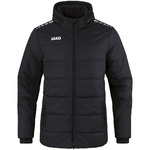 COACH JACKET WITH HOOD JAKO TEAM, BLACK MEN.