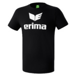 ERIMA CAMISETA PROMO, NEGRA HOMBRE.