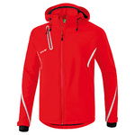 ERIMA CHAQUETA SOFTSHELL FUNCIONAL, ROJA-BLANCA HOMBRE.