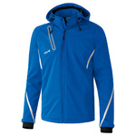 ERIMA CHAQUETA SOFTSHELL FUNCIONAL, ROYAL-BLANCA HOMBRE.