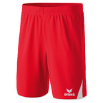 ERIMA CLASSIC 5-C SHORTS, ROJO-BLANCO NIÑO.