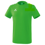 ERIMA ESSENTIAL 5-C CAMISETA MANGA CORTA, VERDE-BLANCA HOMBRE.