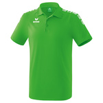 ERIMA ESSENTIAL 5-C POLO, VERDE-BLANCO NIÑO.